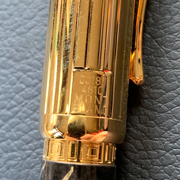 MONTBLANC LIMITED EDITION ALEXANDER THE GREAT PATRON OF THE ART FOUNTAIN PEN1998 - Picture 4 of 16